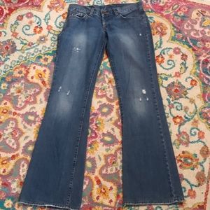 EUC flare Lucky jeans
